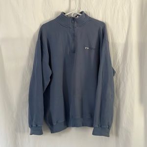 Mens Reebok Half Zip Sweats